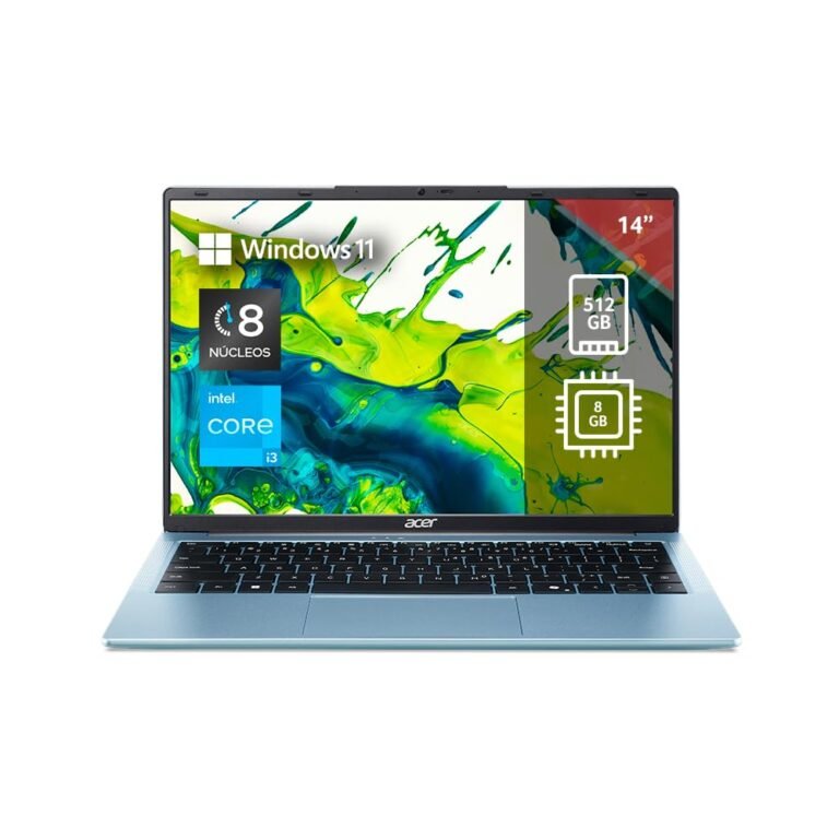 Acer Laptop Aspire Lite 14’’ | Intel Ci3-N355, 8 núcleos | 8GB RAM | 512GB SSD | Panel IPS WUXGA | Protección contra Robo y catástrofes Naturales por 1 año (Directo
