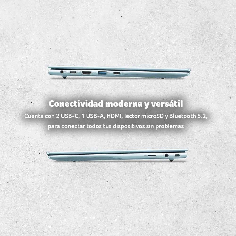 Acer Laptop Aspire Lite 14’’ | Intel Ci3-N355, 8 núcleos | 8GB RAM | 512GB SSD | Panel IPS WUXGA | Protección contra Robo y catástrofes Naturales por 1 año (Directo