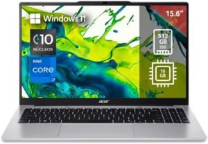 acer Laptop Aspire Lite 15.6" FHD (1920 x 1080) Core i7 13th 16GB 512GB SSD | Panel IPS | Protección contra Robo y catástrofes Naturales Gratis por 1 año (Directamente