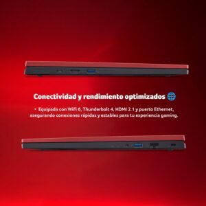 Acer Laptop Gamer Nitro Lite 16" WUXGA 165Hz Core i5-13420H 16GB RAM 512GB SSD | GeForce RTX 4050 | Seguro contra Robo y catástrofes Naturales, Gratis por un año.