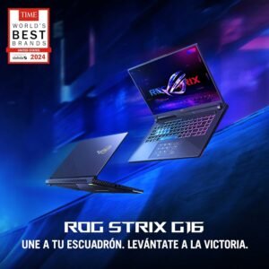 ASUS ROG Strix G16 2025 AMD Ryzen™ 9 8940HX/NVIDIA® GeForce RTX™ 5050/ 16GB/ 512GB SSD/Teclado Retroiluminado de 4 Zonas/Garantia con la Marca en Mexico