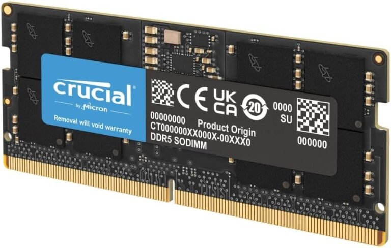 Crucial Memoria RAM CT16G48C40S5 de 16 GB DDR5 4800MHz CL40