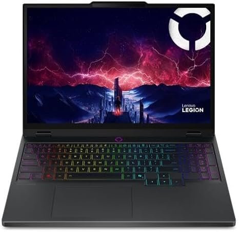 LENOVO Legion 5 165HZ Gaming Notebook AMD Ryzen 7 260 16GB RAM 512GB SSD NVIDIA GeForce RTX 5060 Eclipse 15.1" OLED WQXGA Black W11