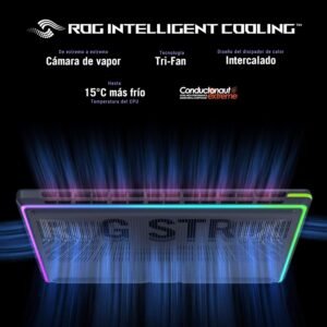 ASUS ROG Strix G18, 2025 NVIDIA GE Force RTX 5070 Ti, 12GB GDDR7/Intel Core Ultra 9 275HX/32GB RAM/2 TB/Incluye ROG Back Pack/Teclado RGB en español/Garantia y Servicio con la...