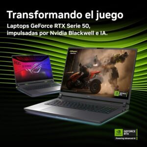 ASUS ROG Strix G18, 2025 NVIDIA GE Force RTX 5070 Ti, 12GB GDDR7/Intel Core Ultra 9 275HX/32GB RAM/2 TB/Incluye ROG Back Pack/Teclado RGB en español/Garantia y Servicio con la...