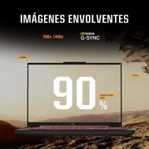 ASUS TUF Gaming A16 AMD Ryzen™ 7/ NVIDIA® GeForce RTX™ 4050/ FHD+ 16:10, 144Hz/ Wi-Fi 6 + Bluetooth® 5.3/ Garantía y Servicio con la Marca en México