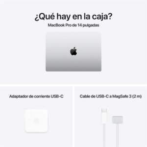 Laptop MacBook Pro 2024 de Apple con Chip M4, CPU de 10 núcleos y GPU de 10 núcleos: Diseñada para Apple Intelligence, Pantalla de 14.2 Pulgadas, 16 GB de Memoria unificada, 1TB...