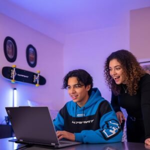 Lenovo Laptop Gamer LOQ RTX 5050|15.6" FHD Intel Core i5 |24GB RAM 512GB SSD| PC con IA | NVIDIA GeForce| Teclado Retroiluminado, Windows 11 Home