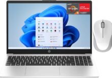 HP Laptop 255 G10 AMD Ryzen 5 7530U 24GB RAM 512GB SSD 15.6" Windows 11 Home Teclado en Español + Mouse DXT