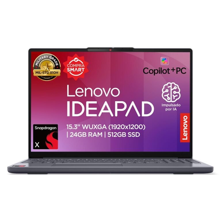 Lenovo Laptop Ideapad Slim 3 15Q8X10| 15.3" Snapdragon X| 24GB RAM 512GB SSD| Copilot+ PC
