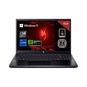 acer Laptop Nitro V 15.6" FHD 1920 x 1080 144Hz Core i9 13th 16GB RAM 1TB SSD RTX4060 | 1 año Gratis de Seguro contra Robo y catástrofes Naturales Directamente