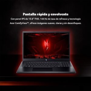 acer Laptop Nitro V 15.6" FHD 1920 x 1080 144Hz Core i9 13th 16GB RAM 1TB SSD RTX4060 | 1 año Gratis de Seguro contra Robo y catástrofes Naturales Directamente