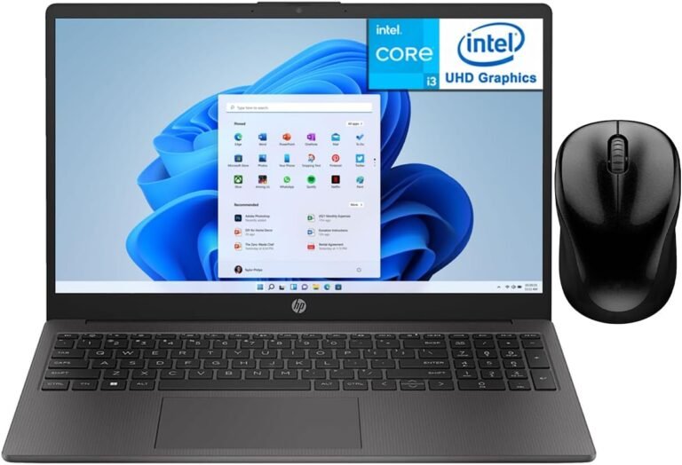 HP Laptop 250 G10 Intel Core i3 N305 16GB 512GB SSD 15.6" W11 Teclado Español Mouse DXT Ideal para Estudiante y Oficina