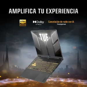 Laptop Asus Tuf Gaming Tuf Ci5 8gb 512gb Rtx3050 + Mochila Negro