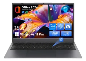 Notebook RIANIFEL Intel Celeron N95 12GB RAM 1TB SSD 15.6 LCD Gris