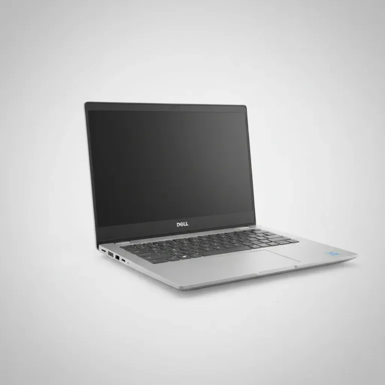 Laptop Dell Latitude 5420 reacondicionada abierta mostrando la pantalla de 14 pulgadas y el teclado en español.