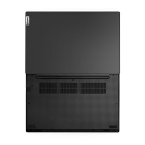 Base inferior de laptop con rejillas de ventilación y diseño de chasis resistente