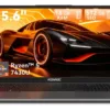 Laptop Acemagic amd ryzen 7 mostrando pantalla principal de 15.6 pulgadas con diseño deportivo