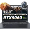 Laptop gamer machenike l17 con pantalla de 17.3 pulgadas y tarjeta gráfica RTX 5060
