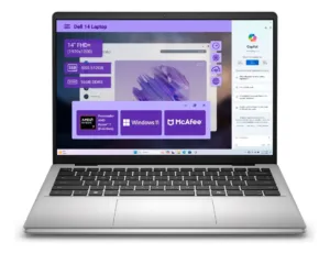 Notebook Dc14250 14 Amd Ryzen 7 250 16gb Ram 512gb Ssd Dell mostrando pantalla principal y especificaciones