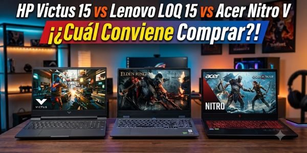 portada de la comparativa de las 3 laptops